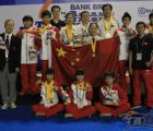 2013年亚洲青少年锦标赛品势比赛中国获得两金一银三铜